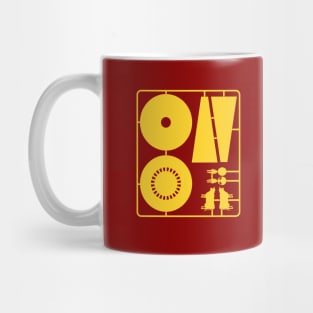 Alien Abduction Model Kit Mug